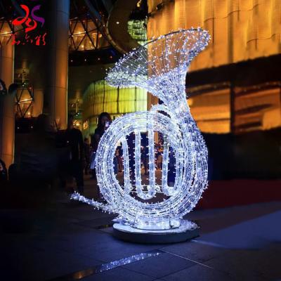 China Outdoor Waterproof Holiday Decoration LED Pattern Lighting With Beautiful 3D Design Sculpture for sale