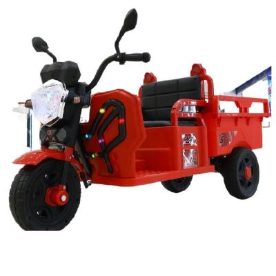 China Cheap Electric Motorcycles For Kids Children Motorcycle Three Wheels Baby Happy Ride On Toy Car With Cartoon KC001 for sale