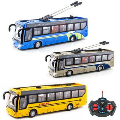 China Other Rc Toys Battery Operated Remote Control Bus For Sale Present Christmas Gift Remote Control Bus Toy for sale