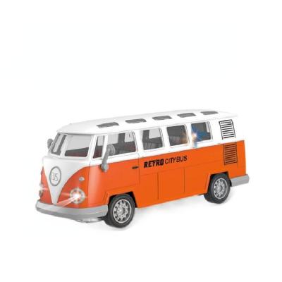 China Other New 2.4g Rc School Bus Toy With Realistic Sounds Lights Rubber Tire Rc Bus Remote Control Bus Toy for sale