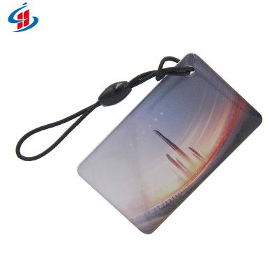 China Wholesale Custom Waterproof/Waterproof 13.56mhz 125khz RFID Rewritable Passive NFC Card PVC KeyFob PVC Key Chain for sale