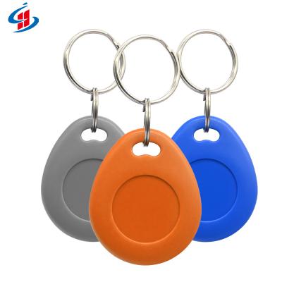 China Customized Waterproof/Waterproof Free Sample Printing 125khz RFID Key Indicator Access Control Cards Rewritable NFC Keyfob for sale