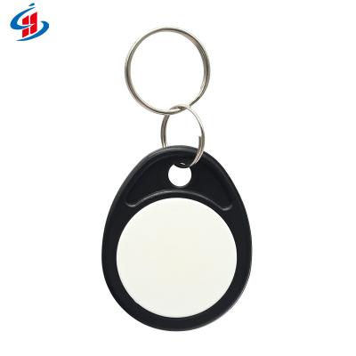 China ABS UID T5577 125khz NFC Keyfob Ring Proximity RFID Keyfob Waterproof Programmable Rewritable Rewritable Tag for sale