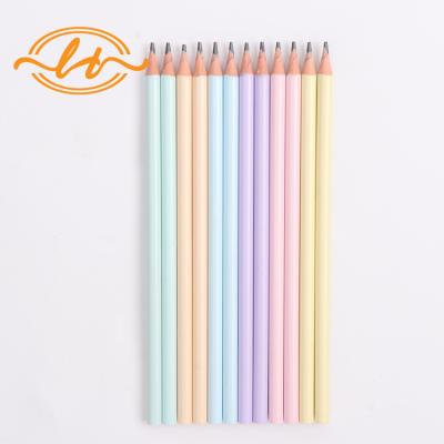 China office & School Pencil New Arrival No Moq Popular Pastel Pencils Customized Logo Pastel Pencils for sale