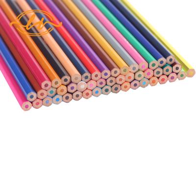 China office & School Pencil 48 Colors Hexagonal Shaped Pencil Set For Kids for sale