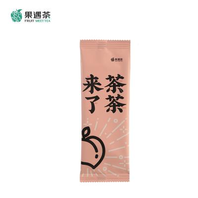 China Portable Hot Selling Instant Peach Oolong Tea Milk Tea Supplier Made in China for sale