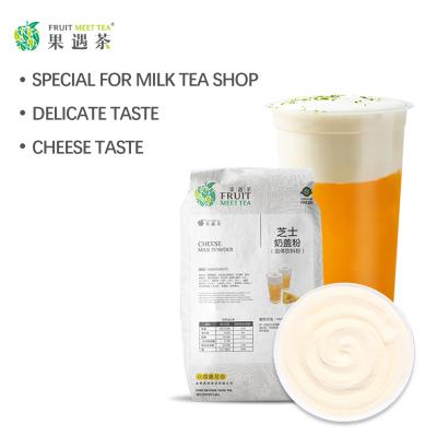 China Natural High Quality Milk Powder Cover Cheese Flavor Tea Ingredients Salted Milk Powder Topping for sale