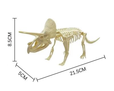 China Dinosaur skeleton Archaeology Pieced together dinosaur fossil skeleton Tyrannosaurus Rex Stegosaurus Ceratosaurus supratosaurus 002 for sale