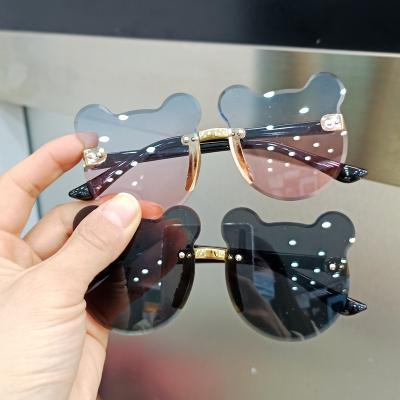 China READSUN 2021 Fashion Sunglasses READSUN 2021 Fashion Cute Cartoon Toy Bear Sunglasses Kids Sunglass 400uv Girls Boys Child Child High Quality for sale