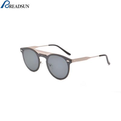 China Fashion READSUN Sunglasses Fashion Round Metal Polarized Sunglasses Men for sale