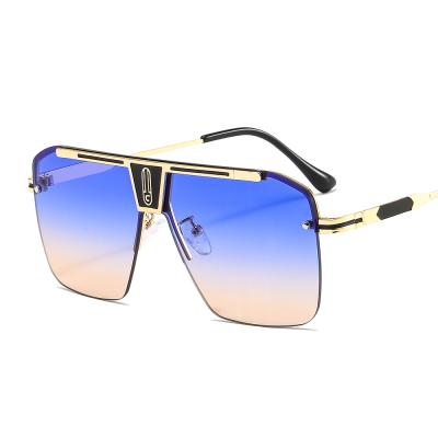 China READSUN 2021 Fashion Sunglasses Latest Luxury Women's Metal Frame Sunglasses Square Sunglasses Big for sale