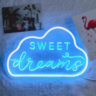 China Manufacturer Professional Custom Neon LANDSCAPE DIVATLA Lights Soft Cloud For Decoration Home Neon Sign for sale