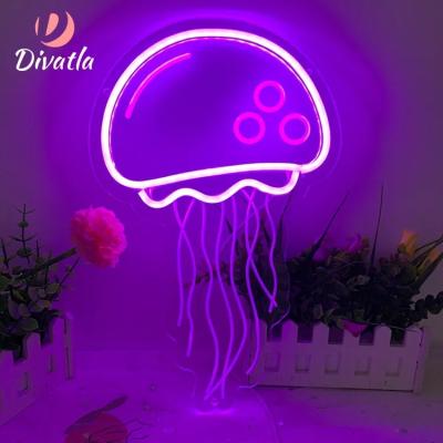 China LANDSCAPE DIVATLA Easy Installation Acrylic Engraving Led Neon Sign Text Light Home Living Room Smart Remote Control Lighting for sale