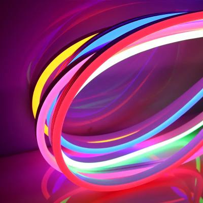 China Divatla 8mm 6mm Durable Custom Outdoor Cut Led Neon Cable 12v With Wire Waterproof PVC Led Rope Neon Lights for sale