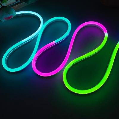 China Durable Divatla RGB LED Programmable Light Strip Colorful Light Tubes For Flexible Neon Lamps for sale