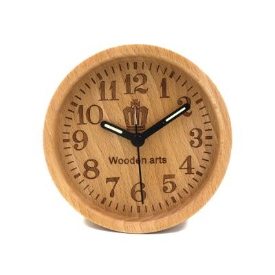 Китай LUMINOVA Youngtown Motion Nature Environment Friendly Wooden Alarm Clock продается