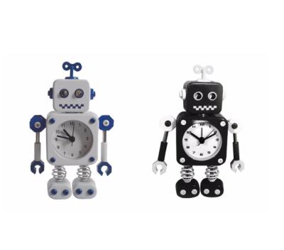 China Classes Robot Shape Kids Favorite Alarm Clock 2021 en venta