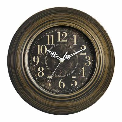 China Antique Style 12 Inch Home Decor Luxury Classic Rustic Wall Clock European Vintage Style Wall Clock for sale