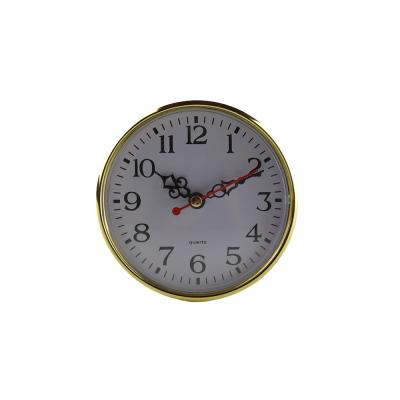 China Artware Parts 65mm Mini Clock Insert Small Interior Clock for sale