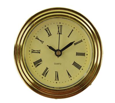 China Artware Parts 64 Mm Insert Antique Small Size Clock For Sale for sale