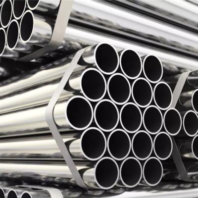 China Lightweight Corrosion Resistance Silver Polished Aluminum Tube for sale