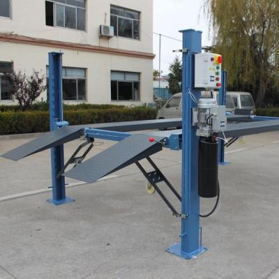 China Auto Garage Four Post Car Lift Car Wheel Alignment Lift 7000-13000LBS for sale