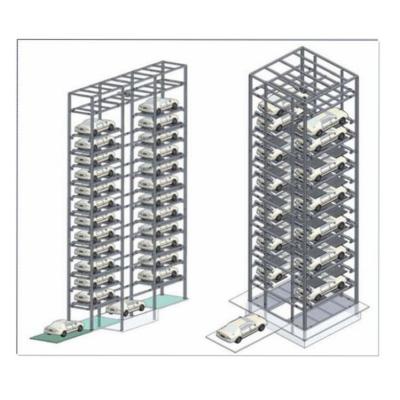 China Full Automatic Tower Parking System Lift Parking System 2300KGS for sale