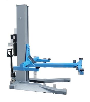 China 2.5T Mobile Hydraulic Lift 1 Post Lift Single Post Car Lift Auto Hoist with CE Approved 4280*2852*3076mm for sale