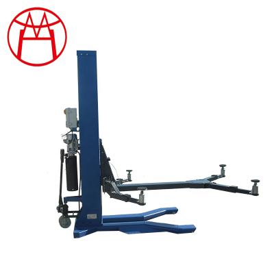 China Car Repair Center Hydraulic Single Post Lift 1 Post Lift Vehicle Lift DSP607 for sale