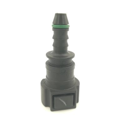 China Factory Direct OEM PA12 Supplier 7.89 Quick Connector 180 Degree ID 6 5/16 Fuel Nipple Barb Fuel Hose Fittings for sale