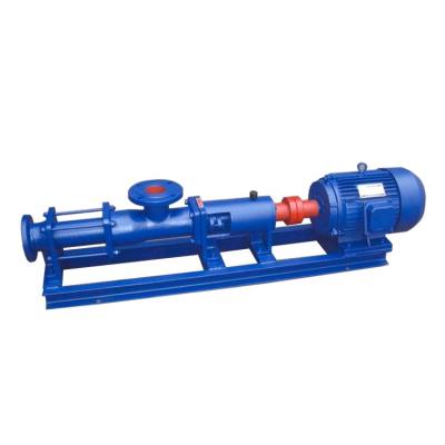 China Long Life G Series Self Priming Mud Slurry Transfer, Progressive Screw Cavity, Mono Screw Pump For Mortar / Mud / Mud / Mortar for sale