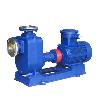 China Long Life ZW Series Stainless Steel Cast Iron Self Suction Non Blocking Centrifugal Sewage Pump for sale