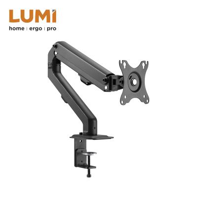 China Aluminum Single Spring-Assisted Mechanical Monitor Arm for sale