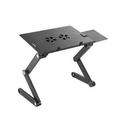 China Adjustable Height (Height) Adjustable Foldable Laptop Desk With Mouse Pad Side Mount for sale