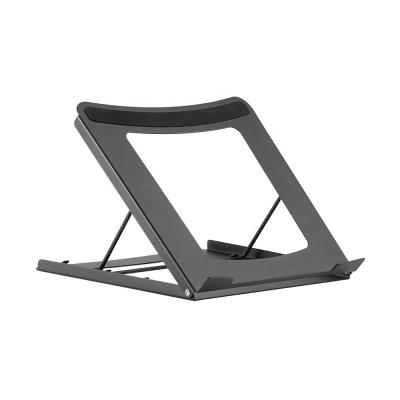 China Folding Mechanism Saving Height Adjustable Portable Laptop Stand for sale