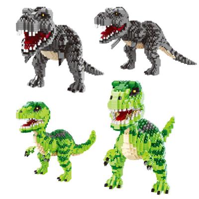 China Construction Toy New Balody 3D Assembled Mini Bricks Model Tyrannosaurus Jurassic Dinosaurs Building Blocks Figures Mini Blocks Dropshipping for sale