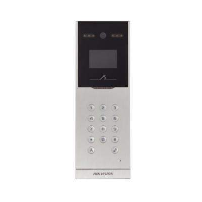 China Built-in Camera Hik IP Door Station DS-KD8002 Establishing Doorphone Unit Apartment Entrance Door Phone Visual Intercom for sale