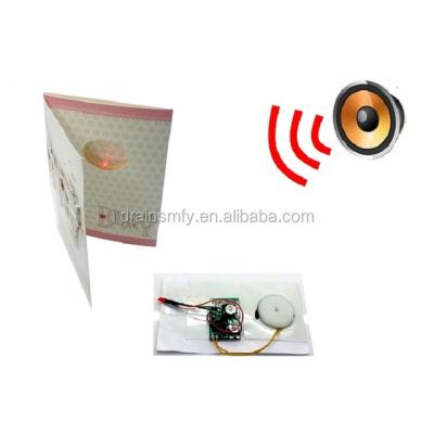 China Preset Melody Paper Sound Module for Greeting Card or Paper Bag for sale