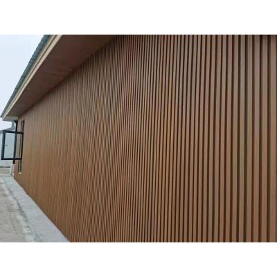 China Modern Wpc Wall Cladding Co-extrusion Wood Plastic Composite Wall Board Exterior Wpc Wall Panel Cladding for sale