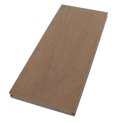 China Modern Professional Wpc Decking Board Fireproof Wood Plastic Floor Backyard Boards Antiseptic Engineered Hollow Composite Decking Board for sale