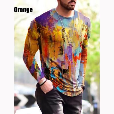 China Fashion Formal Quality Printing Mens Sport Colored T-Shirt Fashion Plus Size Mens Shirts 2022 for sale