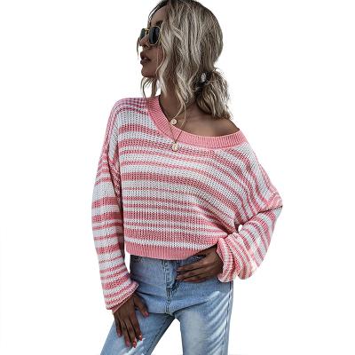 China 2021 Women's simple color sweaters fashioin loose fashion regular quality sweater plus size sweaters for women for sale