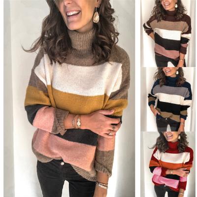 China Long Sleeves Winter Sweater Regular Quality Crew Neck Fashion Sweater For Ladies for sale