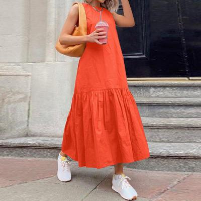 China 2022 New Fashion Women Spring Anti-Static Dresses Women Sheath Long Party Wear Elegant Casual Dresses for sale