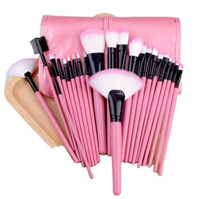 China Cosmetic Brush 24pcs Blush Powder Base Eyeshadow Beauty Cosmetic Make Up Brushes Private Label Professional Custom Logo Makeup Brush Set for sale