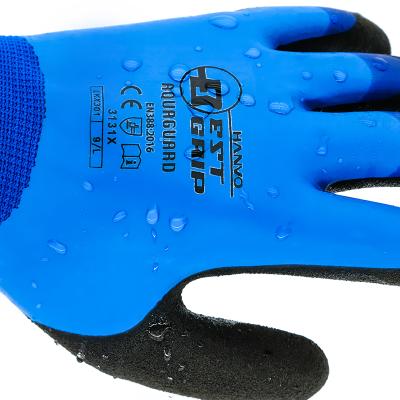 China Water Proof Non-slip Work Insurance Wear-Resistant Gardening Car Washing Working Cleaning General Male And Female Latex Waterproof Gloves for sale