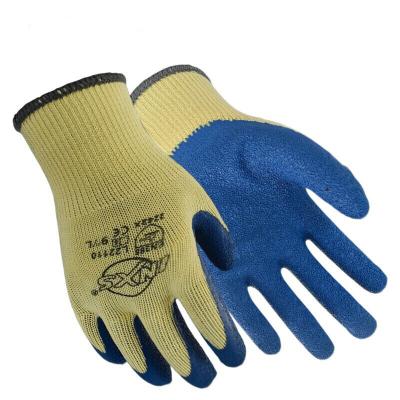 China Anti-Slip For Construction Garden Anti-Slip Wear Resistant Knit Work Gloves Dipped Latex Coated Palm for sale