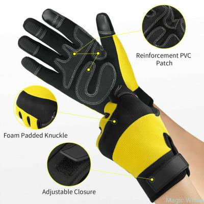 China LPRED-07 Garden Working Gloves Anti Slip Work Touch Screen Gloves Anti Slip Full Finger Sports Cycling Gloves for sale