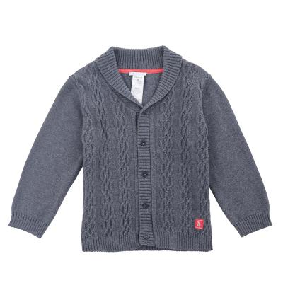 China Wholesale breathable rag knitted solid color sweater baby boys cardigan sweater kids fashion 2021 for sale