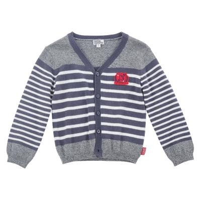 China Kids 3D Eco Cotton 7Gg Sweater Breathable Custom Logo Puffer Knit Sweater For Boy for sale